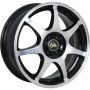 Легковой диск CrossStreet CR-15 6,5x16 5x114,3 ET47 66,1 BKF