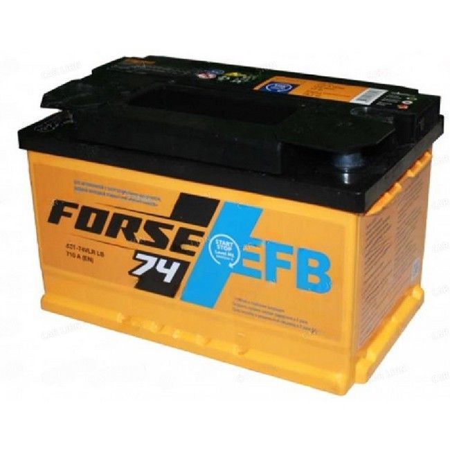 Forse EFB 574114051 74А/ч-12V ст EN750 европейские обратная 278x175x175